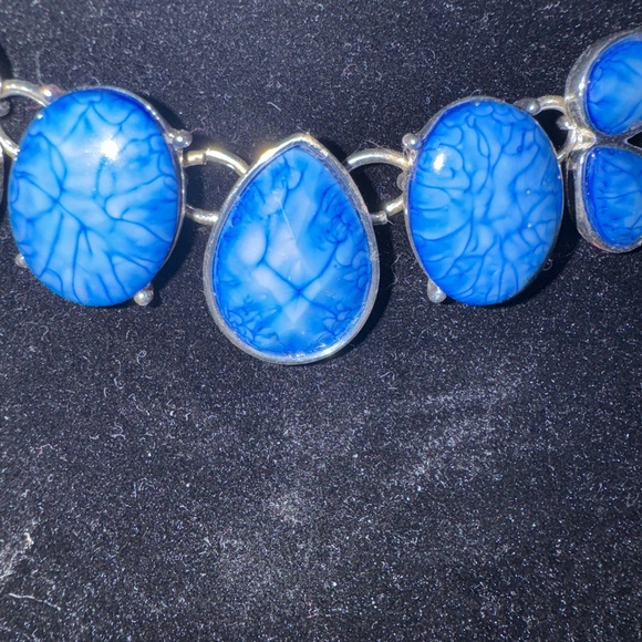 Anne Klein Blue Necklace - Picture 2 of 3